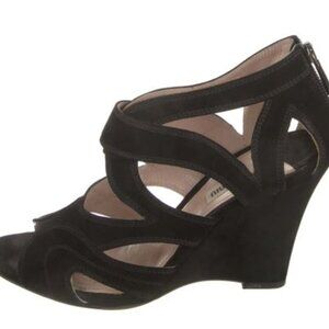 Miu Miu Gladiator wedge heels